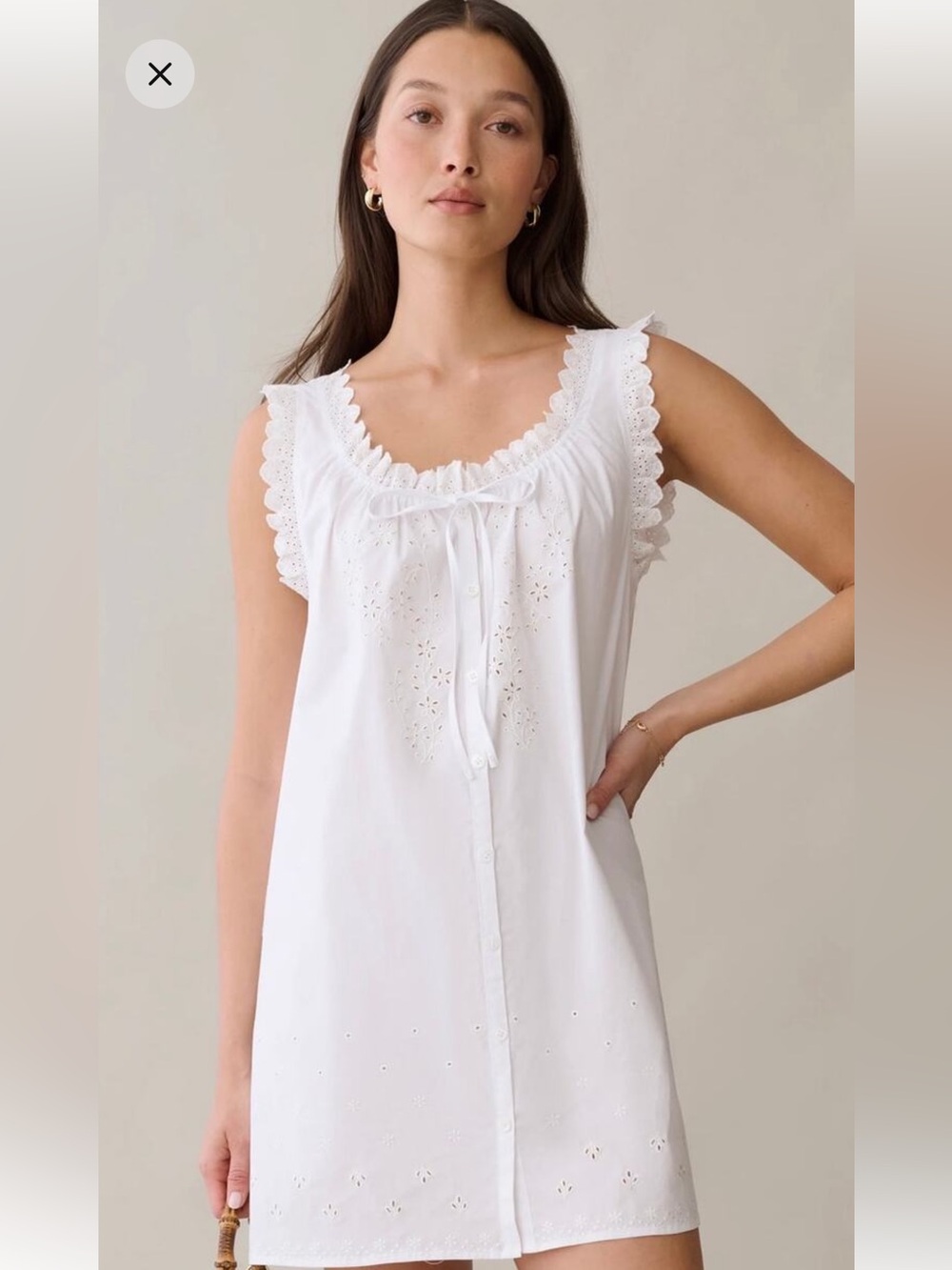Sorella Caroline Cotton Dress NWT Size Small Few Moda Designer